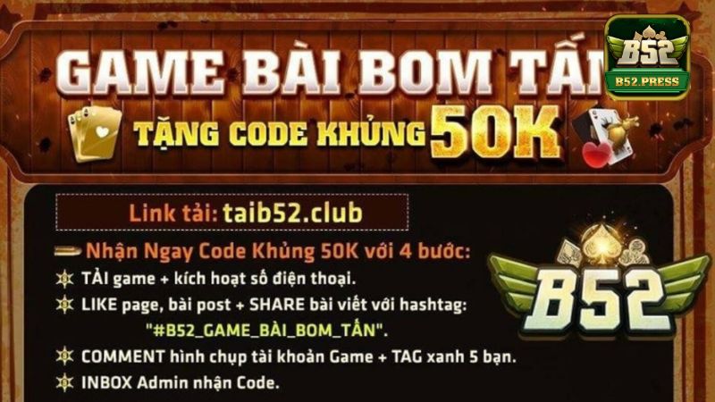Khuyến mãi tặng thưởng 50K cho người mới đơn giản